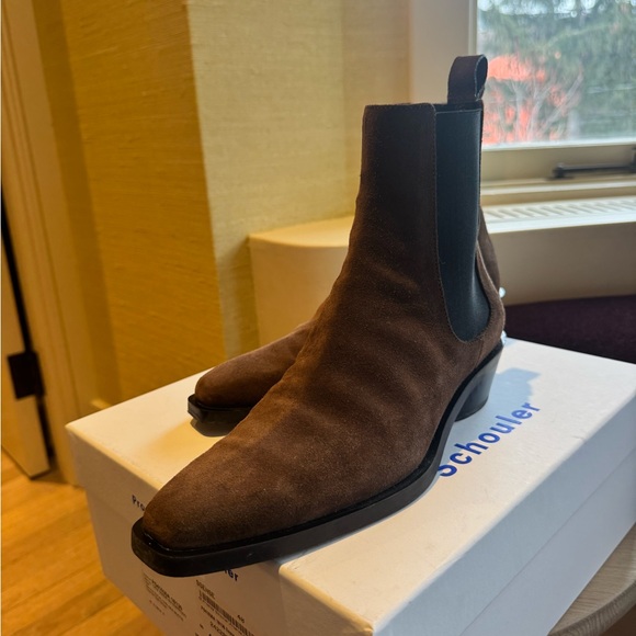 Proenza Schouler Shoes - LIKE NEW - Proenza Schouler Espresso Chelsea Boots